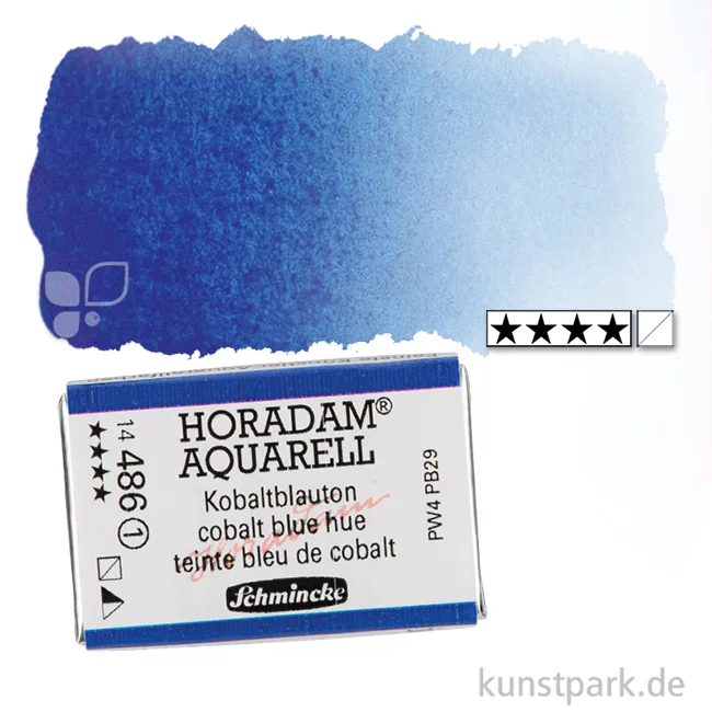 Artikelbild 1 des Artikels “Schmincke HORADAM Aquarellfarben 1/1 Napf | 486 Kobaltblauton“