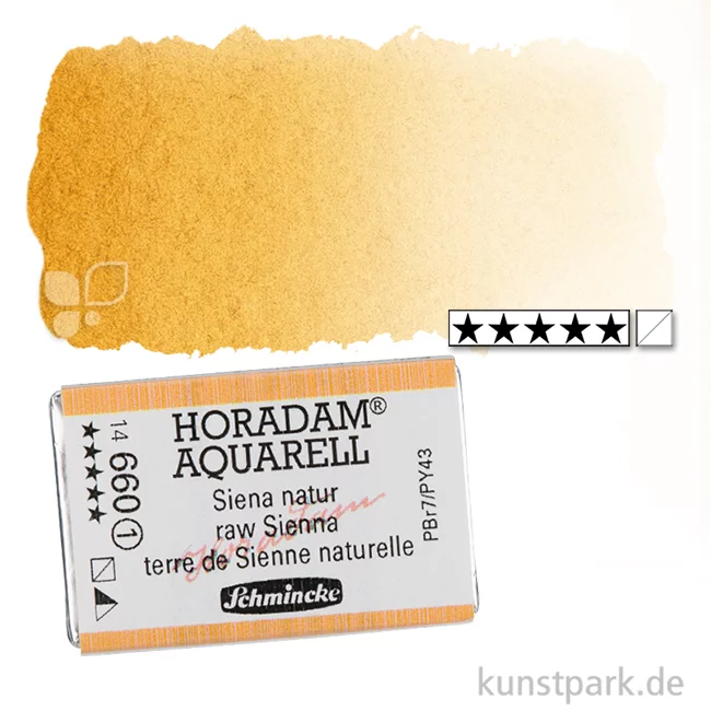 Artikelbild 1 des Artikels “Schmincke HORADAM Aquarellfarben 1/1 Napf | 660 Siena natur“