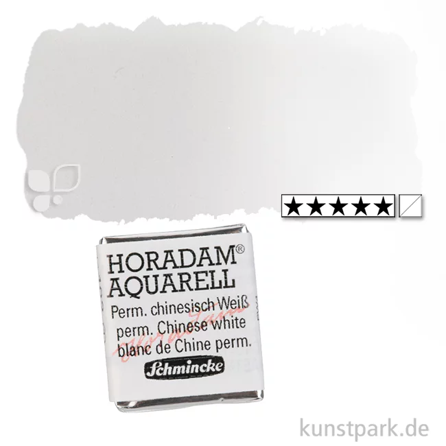 Artikelbild 1 des Artikels “Schmincke HORADAM Aquarellfarben 1/2 Napf | 102 Perm. Chinesisches Weiß“