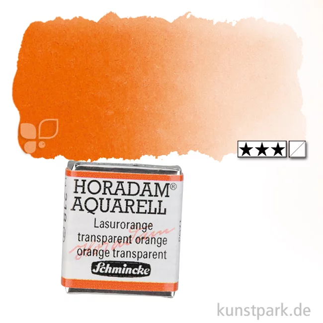 Artikelbild 1 des Artikels “Schmincke HORADAM Aquarellfarben 1/2 Napf | 218 Lasurorange“