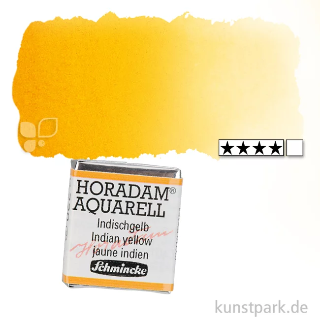 Artikelbild 1 des Artikels “Schmincke HORADAM Aquarellfarben 1/2 Napf | 220 Indischgelb“