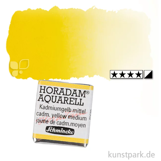 Artikelbild 1 des Artikels “Schmincke HORADAM Aquarellfarben 1/2 Napf | 225 Kadmiumgelb mittel“