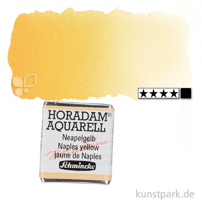 Artikelbild 1 des Artikels “Schmincke HORADAM Aquarellfarben 1/2 Napf | 229 Neapelgelb“