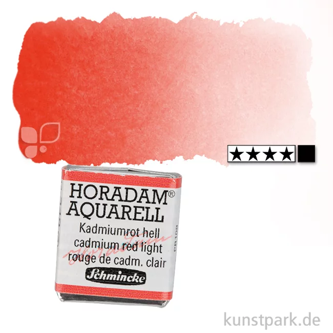 Artikelbild 1 des Artikels “Schmincke HORADAM Aquarellfarben 1/2 Napf | 349 Kadmiumrot hell“