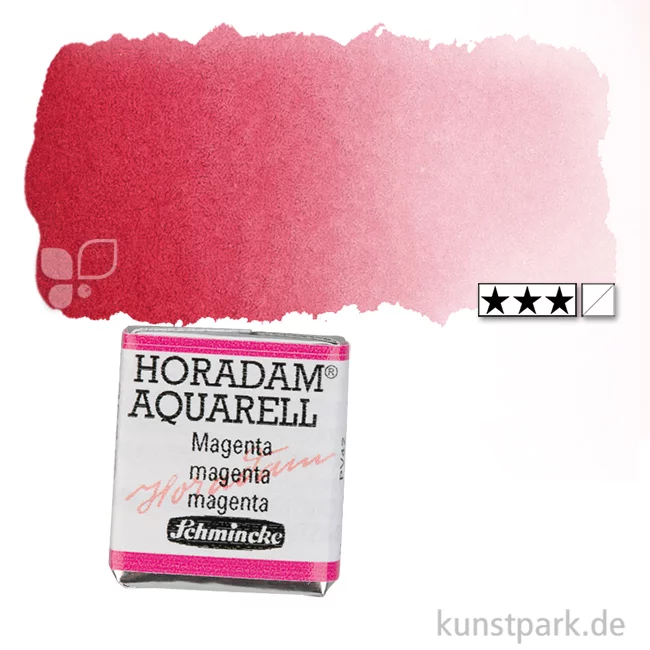 Artikelbild 1 des Artikels “Schmincke HORADAM Aquarellfarben 1/2 Napf | 352 Magenta“
