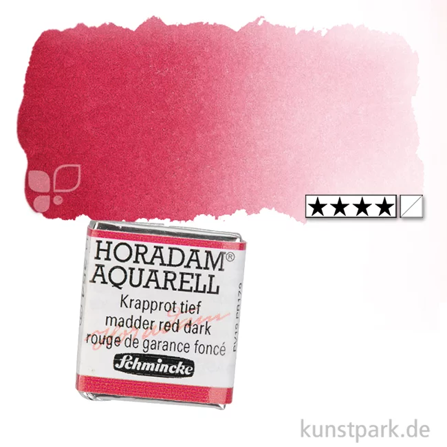 Artikelbild 1 des Artikels “Schmincke HORADAM Aquarellfarben 1/2 Napf | 354 Krapprot tief“