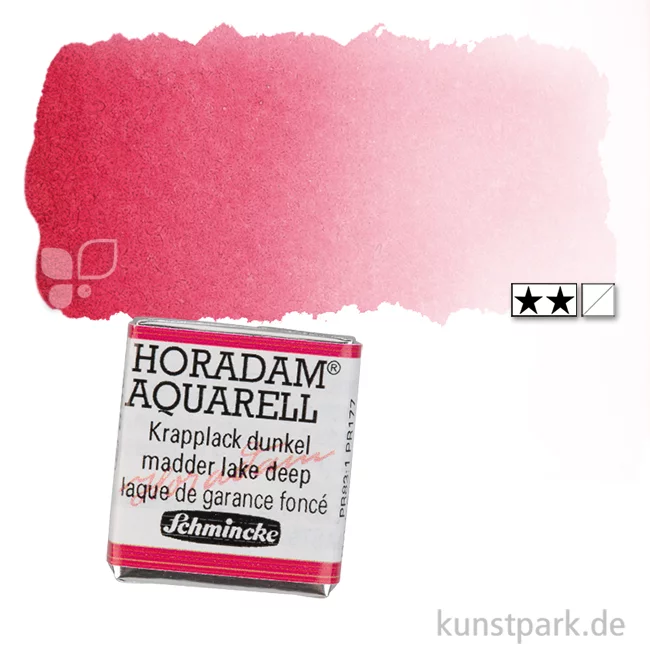 Artikelbild 1 des Artikels “Schmincke HORADAM Aquarellfarben 1/2 Napf | 358 Krapplack dunkel“