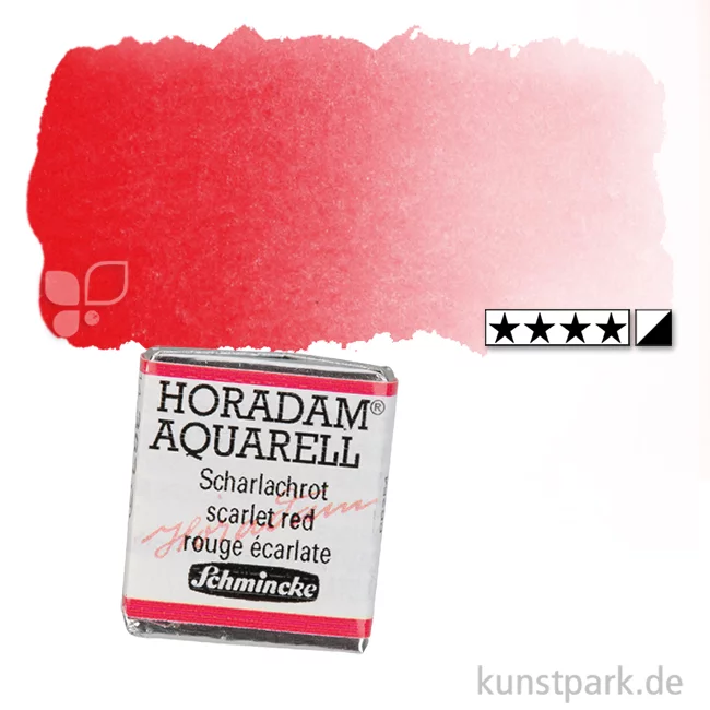 Artikelbild 1 des Artikels “Schmincke HORADAM Aquarellfarben 1/2 Napf | 363 Scharlachrot“