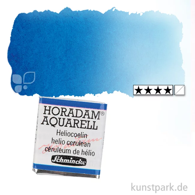 Artikelbild 1 des Artikels “Schmincke HORADAM Aquarellfarben 1/2 Napf | 479 Heliocoelinblau“