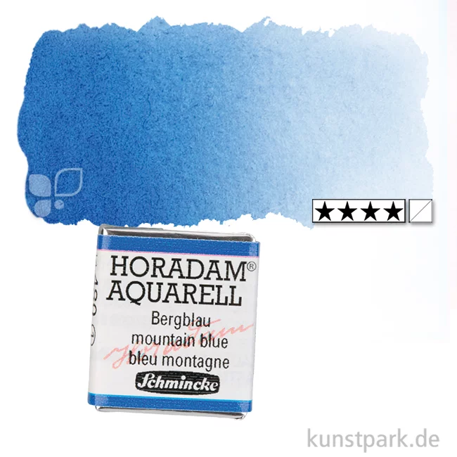 Artikelbild 1 des Artikels “Schmincke HORADAM Aquarellfarben 1/2 Napf | 480 Bergblau“