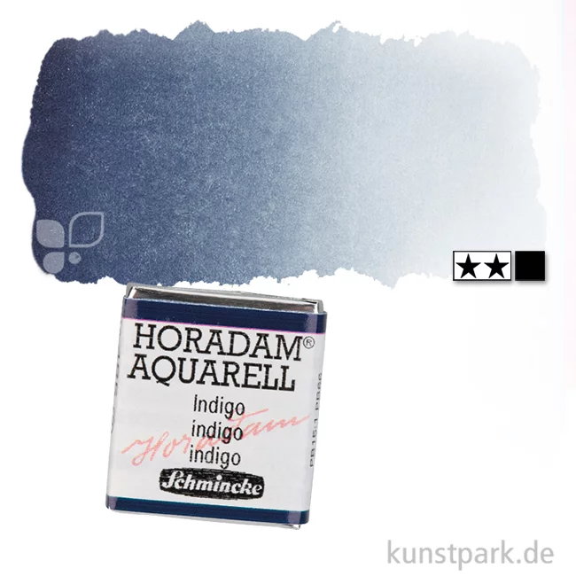 Artikelbild 1 des Artikels “Schmincke HORADAM Aquarellfarben 1/2 Napf | 485 Indigo“