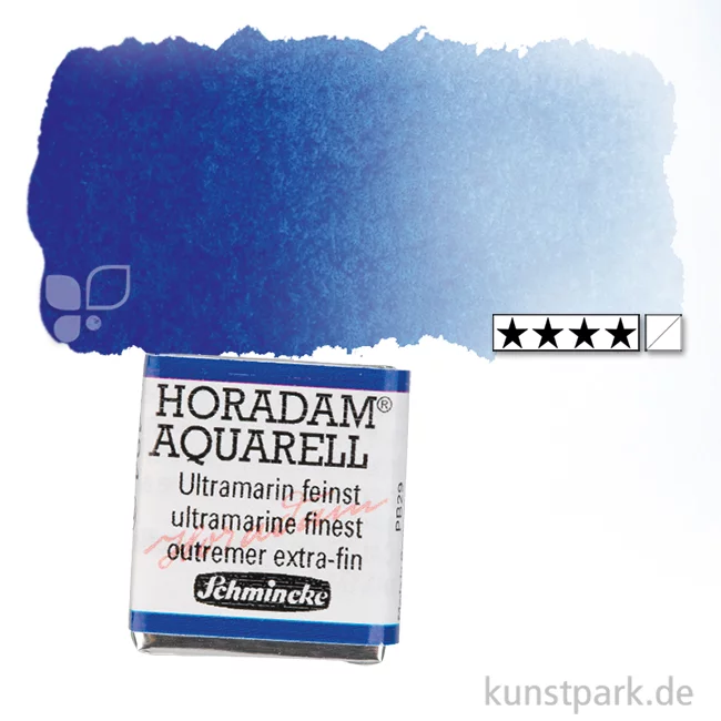 Artikelbild 1 des Artikels “Schmincke HORADAM Aquarellfarben 1/2 Napf | 494 Ultramarin feinst“