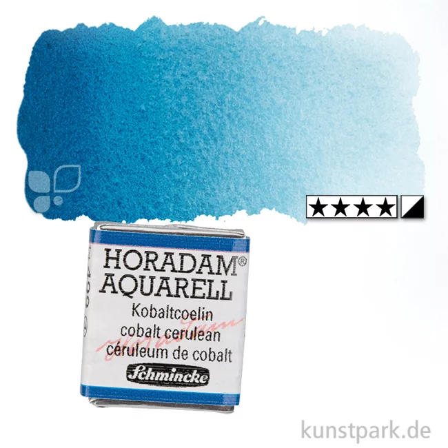Artikelbild 1 des Artikels “Schmincke HORADAM Aquarellfarben 1/2 Napf | 499 Kobaltcoelin“