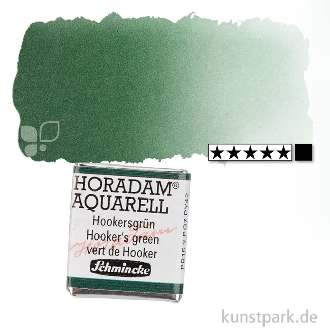Artikelbild 1 des Artikels “Schmincke HORADAM Aquarellfarben 1/2 Napf | 521 Hookersgrün“