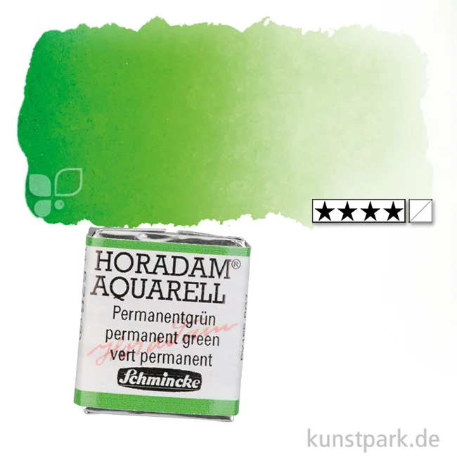 Artikelbild 1 des Artikels “Schmincke HORADAM Aquarellfarben 1/2 Napf | 526 Permanentgrün“