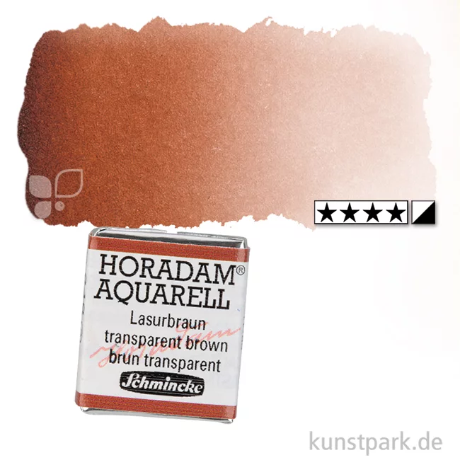 Artikelbild 1 des Artikels “Schmincke HORADAM Aquarellfarben 1/2 Napf | 648 Lasurbraun“