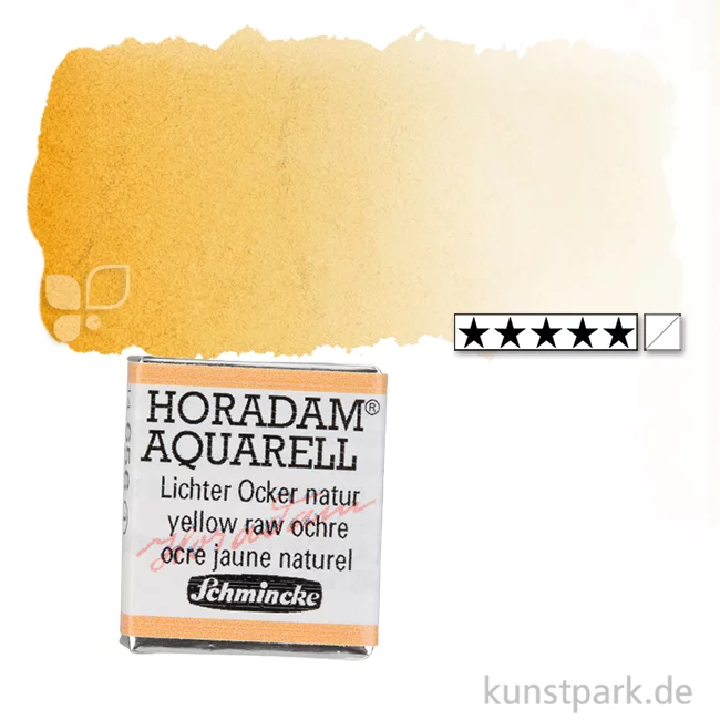 Artikelbild 1 des Artikels “Schmincke HORADAM Aquarellfarben 1/2 Napf | 656 Lichter Ocker natur“