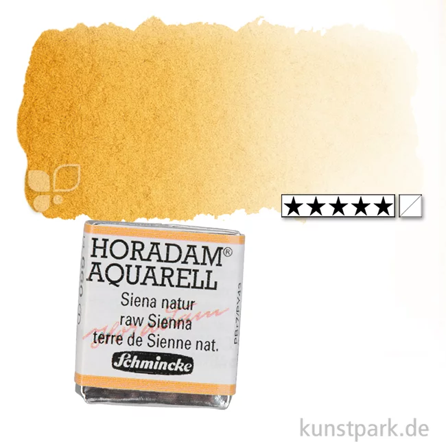 Artikelbild 1 des Artikels “Schmincke HORADAM Aquarellfarben 1/2 Napf | 660 Siena natur“