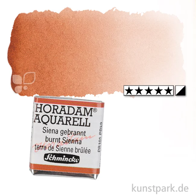 Artikelbild 1 des Artikels “Schmincke HORADAM Aquarellfarben 1/2 Napf | 661 Siena gebrannt“