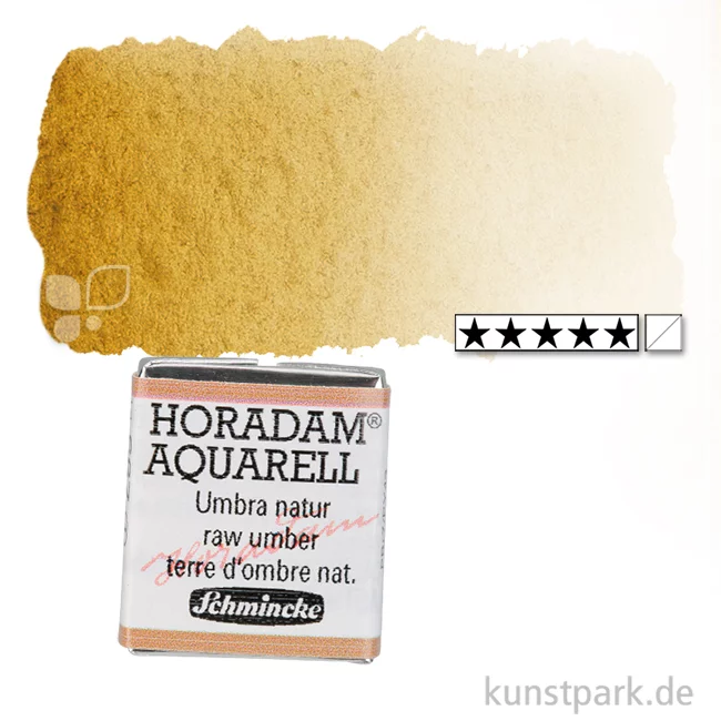 Artikelbild 1 des Artikels “Schmincke HORADAM Aquarellfarben 1/2 Napf | 667 Umbra natur“