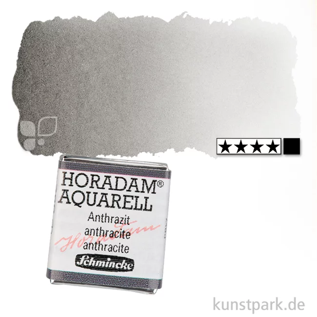 Artikelbild 1 des Artikels “Schmincke HORADAM Aquarellfarben 1/2 Napf | 786 Anthrazit“