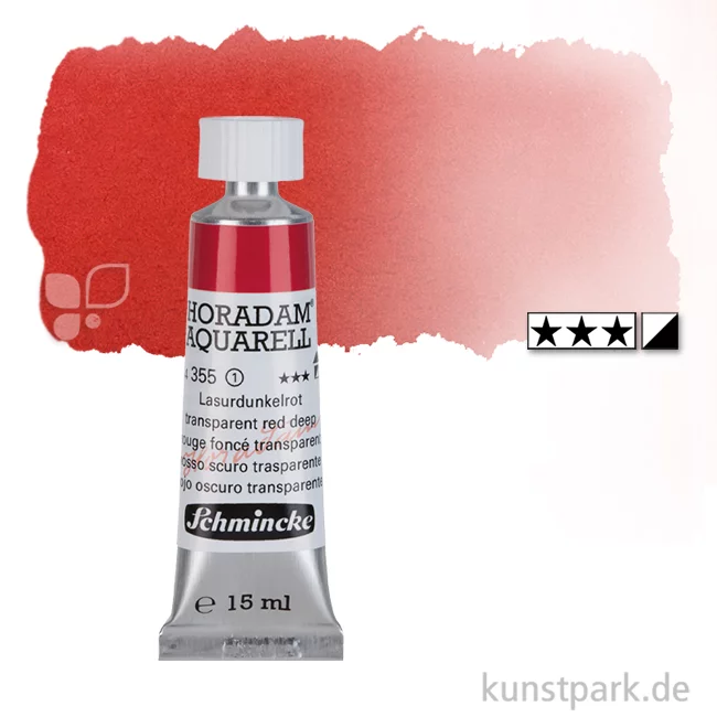 Artikelbild 1 des Artikels “Schmincke HORADAM Aquarellfarben Tube 15 ml | 355 Lasurdunkelrot“