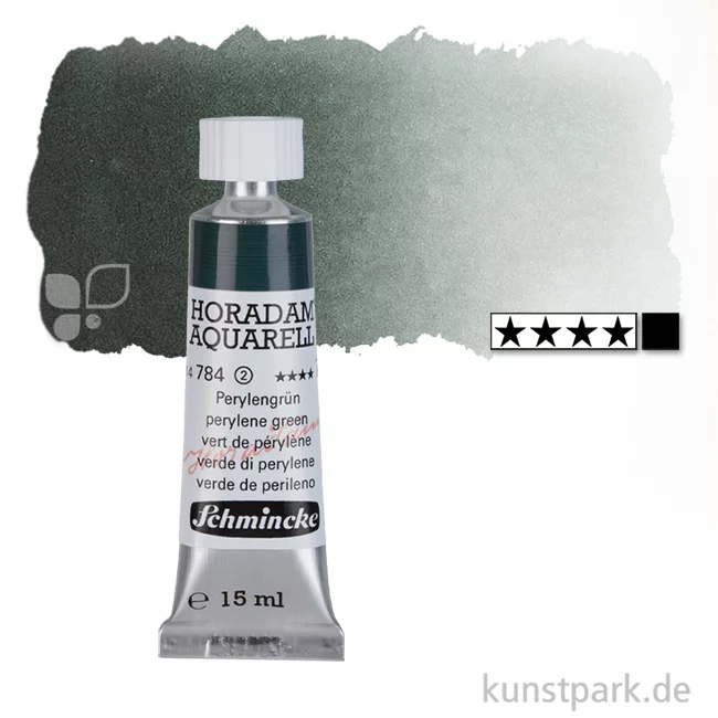 Artikelbild 1 des Artikels “Schmincke HORADAM Aquarellfarben Tube 15 ml | 784 Perylengrün“