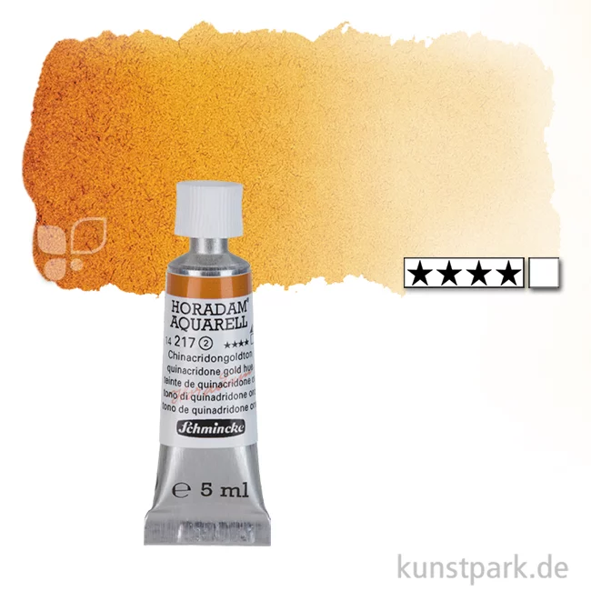 Artikelbild 1 des Artikels “Schmincke HORADAM Aquarellfarben Tube 5 ml | 217 Chinacridongoldton“