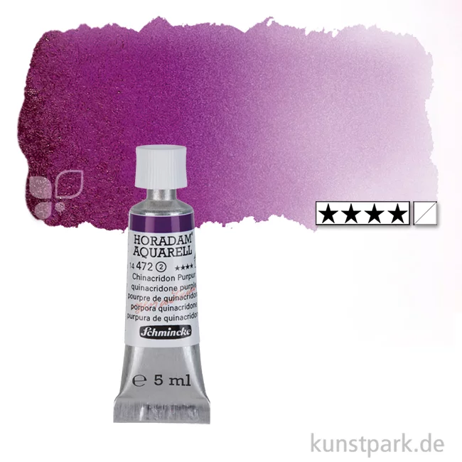 Artikelbild 1 des Artikels “Schmincke HORADAM Aquarellfarben Tube 5 ml | 472 Chinacridon Purpur“