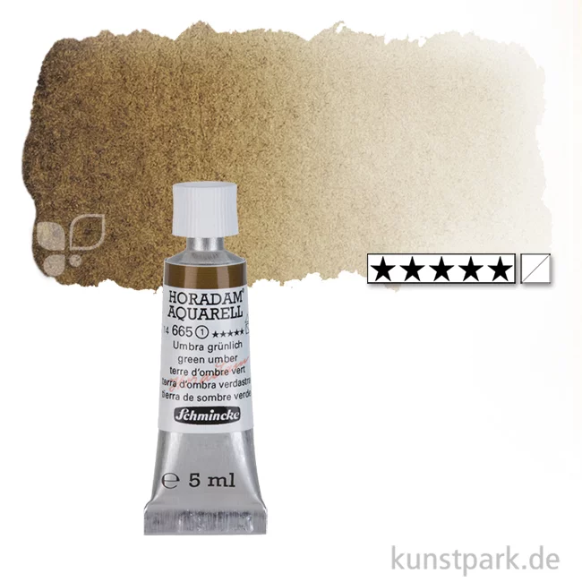 Artikelbild 1 des Artikels “Schmincke HORADAM Aquarellfarben Tube 5 ml | 665 Umbra grünlich“