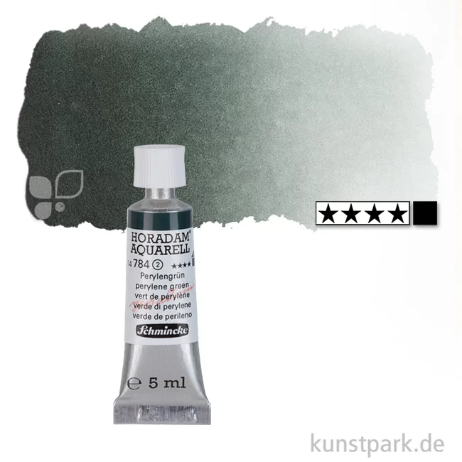Artikelbild 1 des Artikels “Schmincke HORADAM Aquarellfarben Tube 5 ml | 784 Perylengrün“