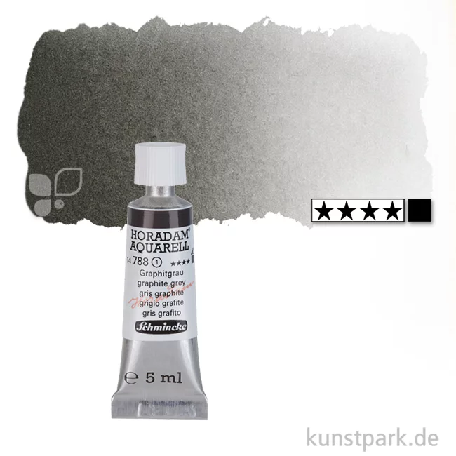 Artikelbild 1 des Artikels “Schmincke HORADAM Aquarellfarben Tube 5 ml | 788 Graphitgrau“