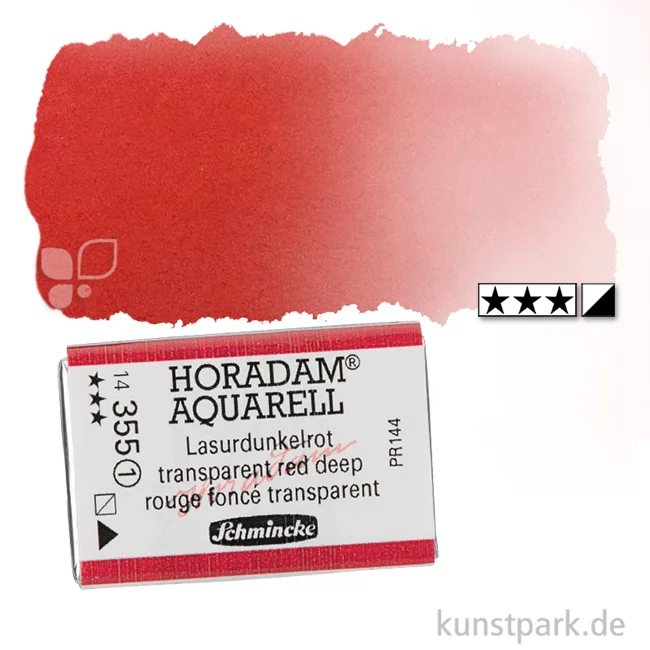 Artikelbild 1 des Artikels “Schmincke HORADAM Aquarellfarben 1/1 Napf | 355 Lasurdunkelrot“