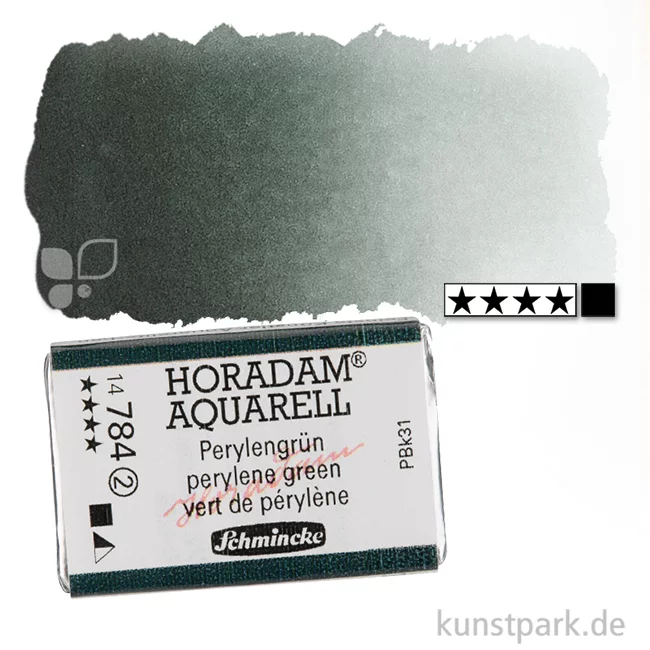 Artikelbild 1 des Artikels “Schmincke HORADAM Aquarellfarben 1/1 Napf | 784 Perylengrün“
