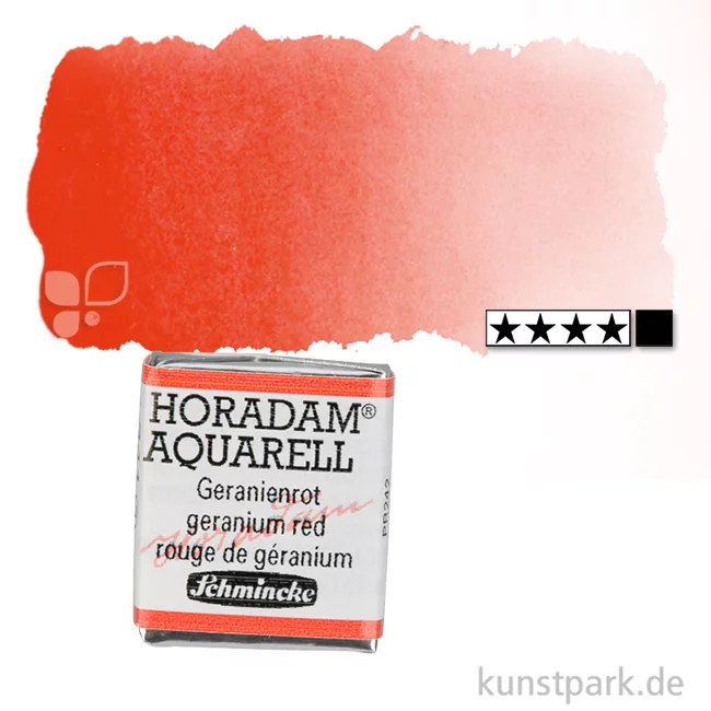 Artikelbild 1 des Artikels “Schmincke HORADAM Aquarellfarben 1/2 Napf | 342 Zinnoberrot hell“