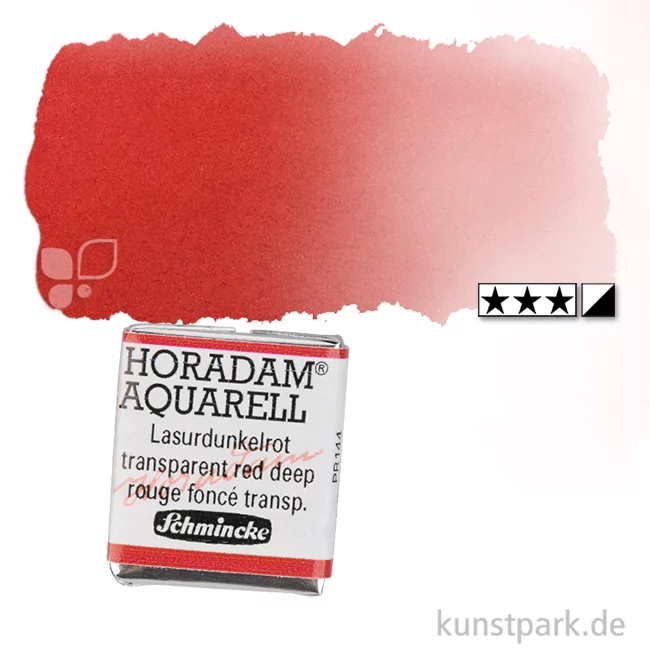 Artikelbild 1 des Artikels “Schmincke HORADAM Aquarellfarben 1/2 Napf | 355 Lasurdunkelrot“