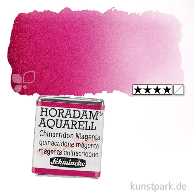 Artikelbild 1 des Artikels “Schmincke HORADAM Aquarellfarben 1/2 Napf | 369 Chinacridon Magenta“