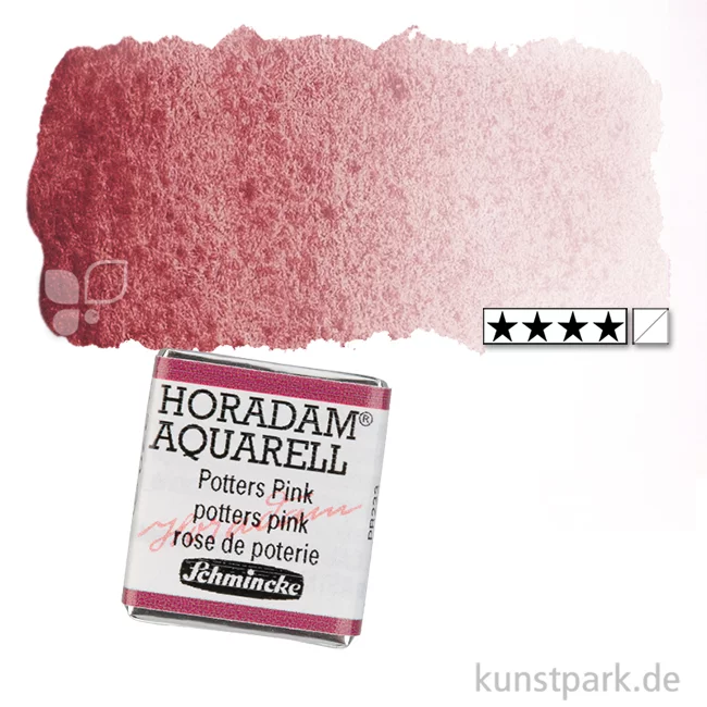 Artikelbild 1 des Artikels “Schmincke HORADAM Aquarellfarben 1/2 Napf | 370 Potters Pink“