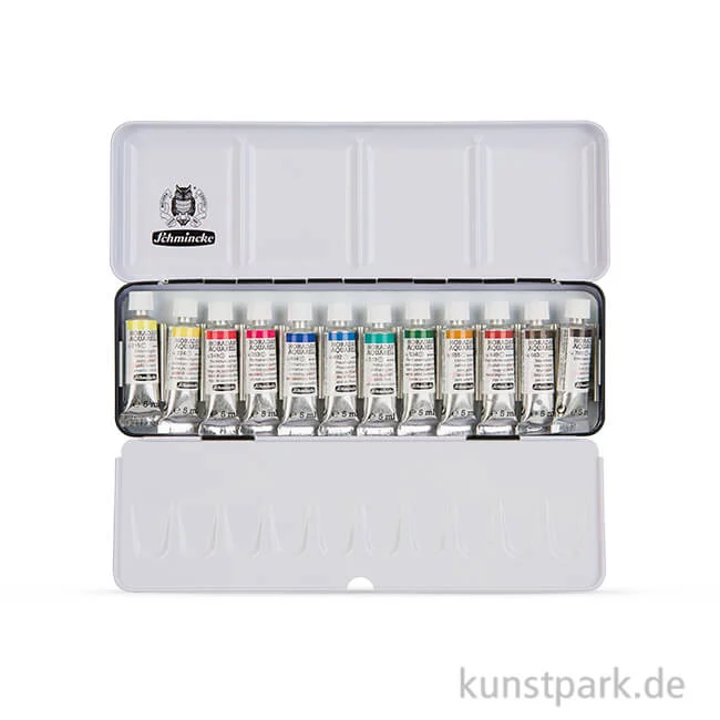 Artikelbild 1 des Artikels “Schmincke HORADAM Aquarellkasten mit 12 Tuben 5 ml “