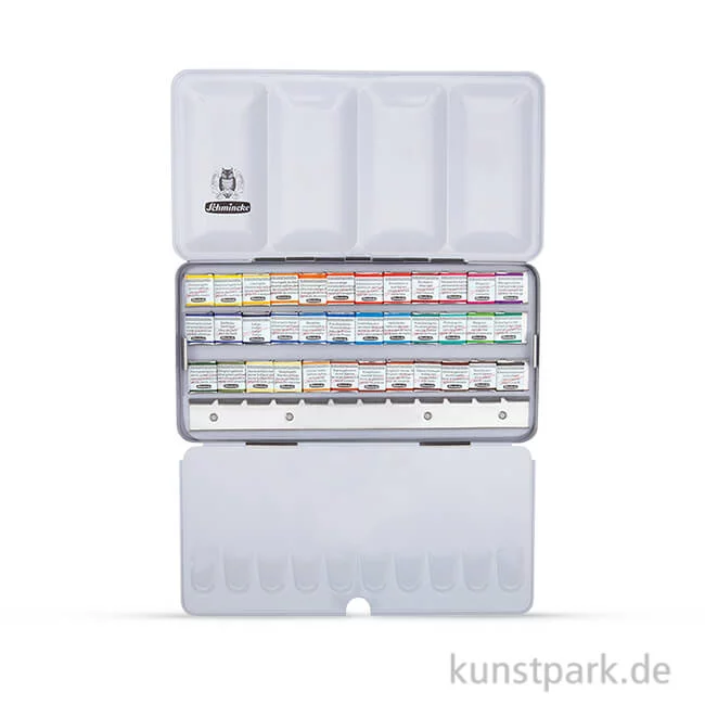 Artikelbild 1 des Artikels “Schmincke HORADAM Aquarellkasten mit 36 halben Näpfchen + Reserve “