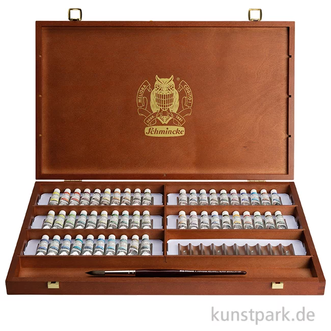Artikelbild 1 des Artikels “Schmincke HORADAM Aquarellkasten Supergranulierend - 50 x 5 ml Tuben “