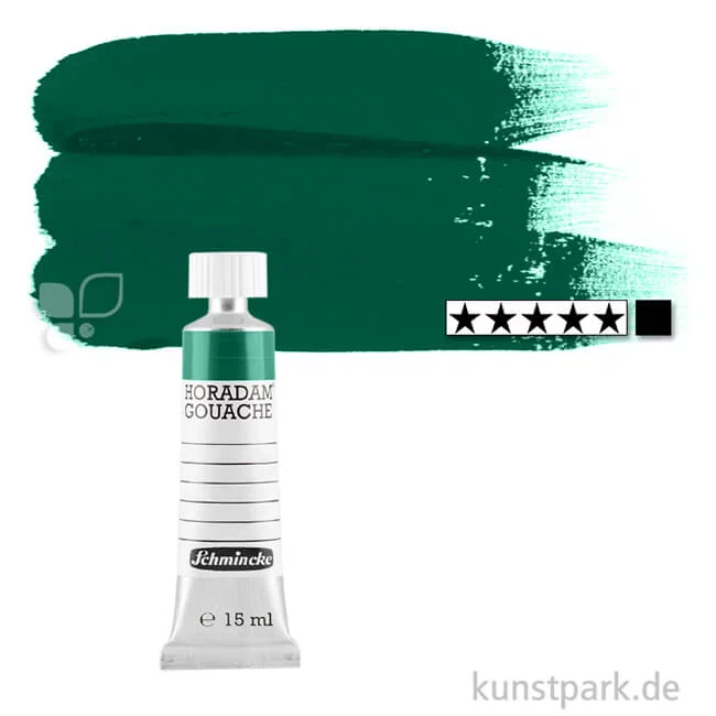 Artikelbild 1 des Artikels “Schmincke HORADAM Gouache 15 ml | 528 Kobaltgrün dunkel“