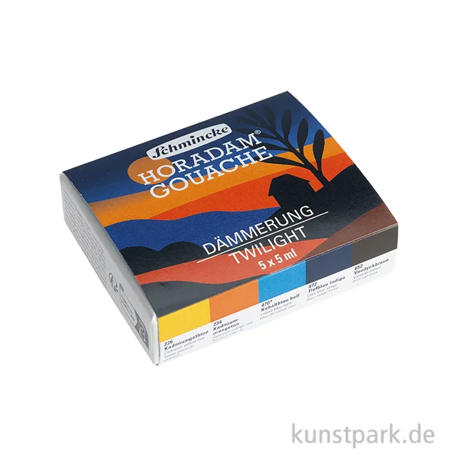 Artikelbild 1 des Artikels “Schmincke HORADAM Gouache Kartonset, Dämmerung, 5 x 5 ml “