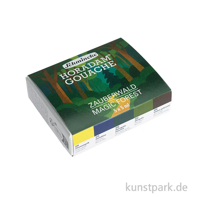 Artikelbild 1 des Artikels “Schmincke HORADAM Gouache Kartonset, Zauberwald, 5 x 5 ml “