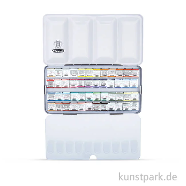 Artikelbild 1 des Artikels “Schmincke HORADAM Aquarellkasten mit 48 halben Näpfchen “