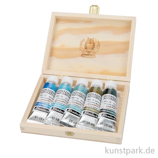 Artikelbild 1 des Artikels “Schmincke HORADAM Supergranulierend Gletscher - Holzkasten 5 x 15 ml “