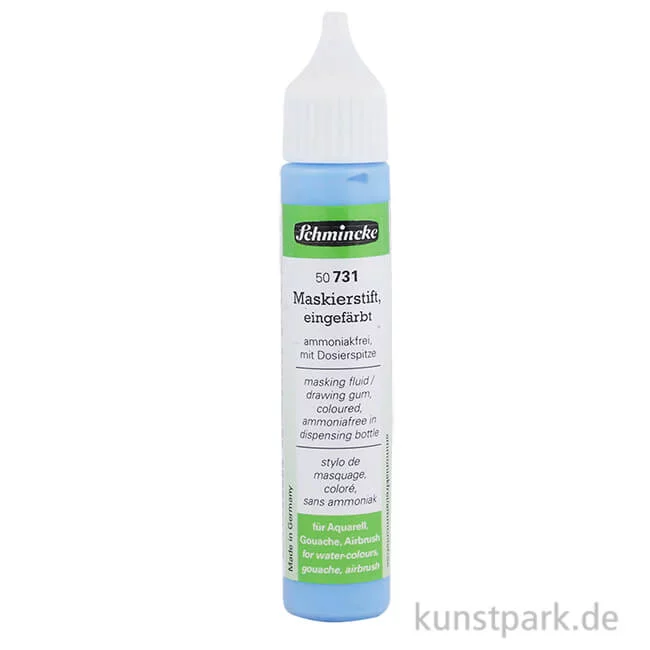 Artikelbild 1 des Artikels “Schmincke Maskierstift blau eingefärbt 100 ml“