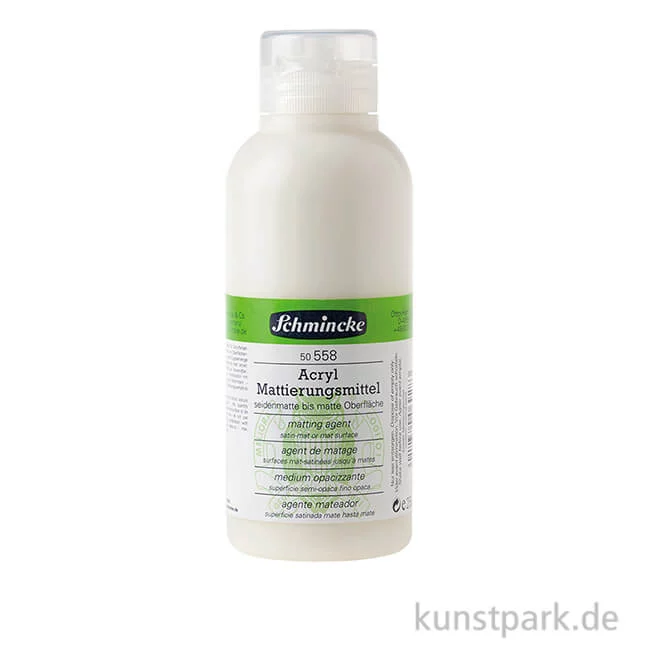 Artikelbild 1 des Artikels “Schmincke Mattierungsmittel seidenmatt bis matt 250 ml “