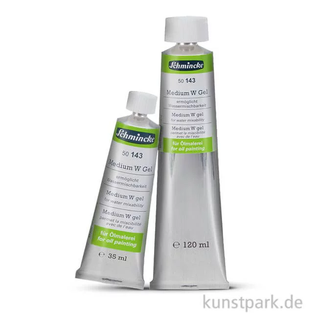 Artikelbild 1 des Artikels “Schmincke Medium W Gel - Wasservermischbarkeit für Ölfarben “