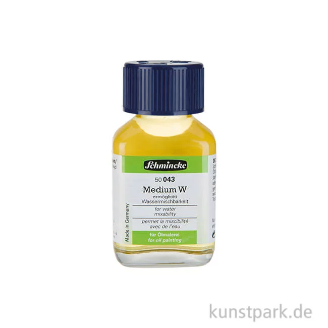 Artikelbild 1 des Artikels “Schmincke Medium W - Wassermischbarkeit für Ölfarben 60 ml“